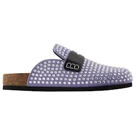 JW Anderson-Crystal Loafers - J.W. Anderson - Purple - Leather-Purple