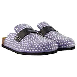 JW Anderson-Crystal Loafers - J.W. Anderson - Purple - Leather-Purple