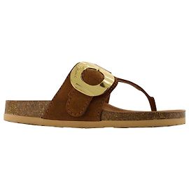 See by Chloé Chany Fussbett Mules - See By Chloe - Tan - Leather Brown