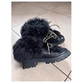 Tosca Blu-Ankle Boots-Black