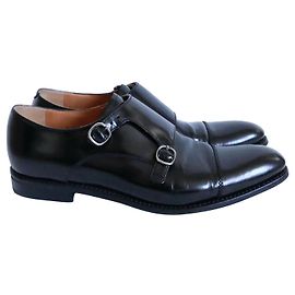 Mocassini Church's Monk Strap Liverpool foderati Nero