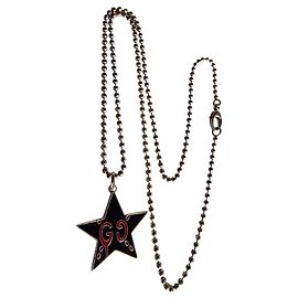 Gucci Ghost en argent 925 et émail Noir Argenté Rouge