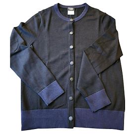 Colete Chanel Preto Azul marinho