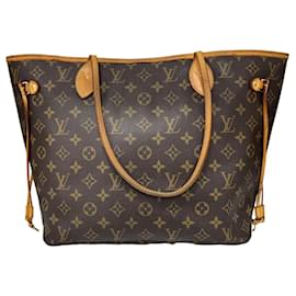 Louis Vuitton-Neverfull MM Louis Vuitton-Marron