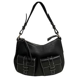 Givenchy Black Leather Handbag Black