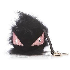 Fendi Monster Bag Bug Charm Black