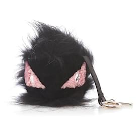 Fendi-Monster Bag Bug Charm-Black
