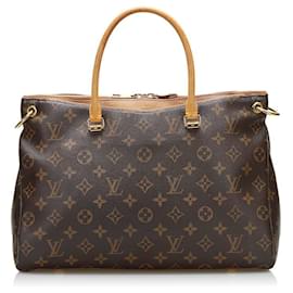 Louis Vuitton-Monogram Pallas MM-Brown