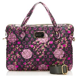 Marc Jacobs Nylon Laptop Case Purple