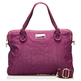 Marc Jacobs-Nylon Business Bag-Purple