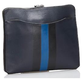Coach-Leather Varsity Tech Case F66312-Blue