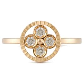 Louis Vuitton Color Sun Blossom Ring 18K Rose Gold and Diamond BB