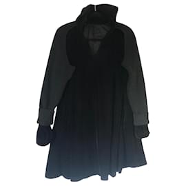 Sacai-Dresses-Black