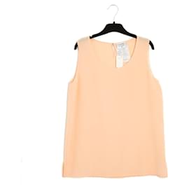 Chanel-95P APRICOT SILK FR40 NEW WITH TAG-Orange