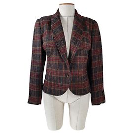 Etienne Aigner Wool Silk Blazer Multiple colors