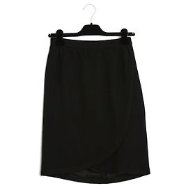 Yves Saint Laurent GELDBÖRSE WOLLE SCHWARZ EN36/38 Schwarz