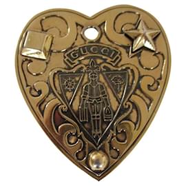 Gucci-Bag charm / key ring. Crest Armored Knight.-Golden