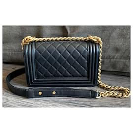 Chanel-Borsa piccola da ragazzo-Nero