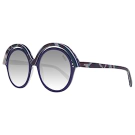 Emilio Pucci-Nuovi Occhiali da Sole Donna mod. EP0065 5392B 53-21-140 MM-Blu