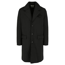 Bottega Veneta Longsleeve Overcoat Black