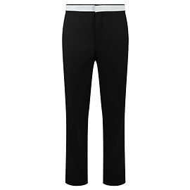 Burberry Wool Tailored Pants Black