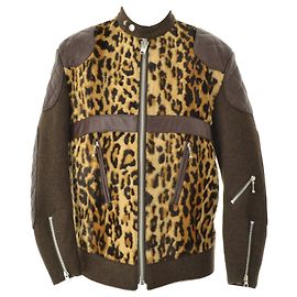 Junya Watanabe  Rider Jacket Leopard print
