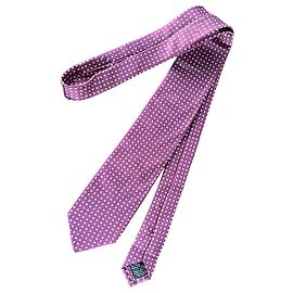 Corbata Brioni de seda morada Púrpura