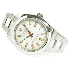 Rolex-ROLEX Milgauss white 116400 Discontinued Dial Mens-Silvery