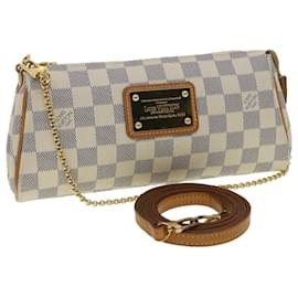 Louis Vuitton-LOUIS VUITTON Damier Azur Eva Shoulder Bag N55214 LV Auth 33807-Other
