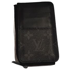 Autre Marque Louis Vuitton card wallet Black