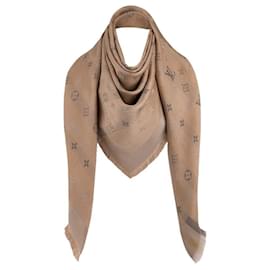 Louis Vuitton-Monogram scarf-Beige