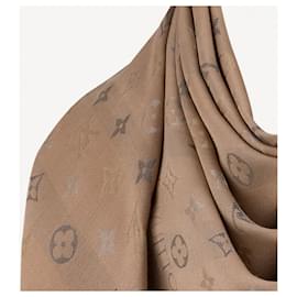 Louis Vuitton-Monogram scarf-Beige