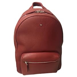Montblanc-Backpacks-Dark red