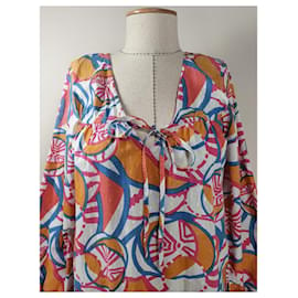 Antik Batik-Kleider-Mehrfarben
