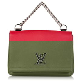 Louis Vuitton-Louis Vuitton Red Lockme II BB-Red