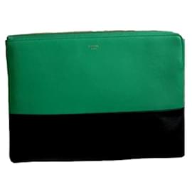 Céline-bolsa de embreagem-Verde claro