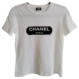 Chanel-Tops-Aus weiß