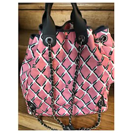 Chanel-Bolsa Chanel-Rosa