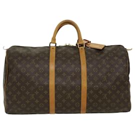 Louis Vuitton-Louis Vuitton-Monogramm Keepall 55 Boston Bag M.41424 LV Auth th3169-Andere