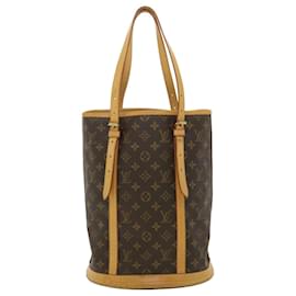 Louis Vuitton-LOUIS VUITTON Monogram Bucket GM Shoulder Bag M42236 LV Auth 33801-Other