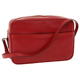 Louis Vuitton-LOUIS VUITTON Epi Trocadero 27 Borsa a tracolla Rossa M52317 LV Aut 33783-Rosso