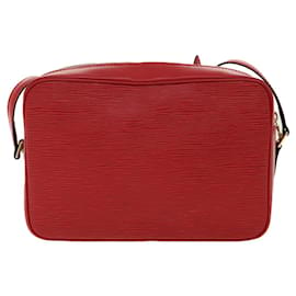 Louis Vuitton-LOUIS VUITTON Epi Trocadero 27 Bolsa de ombro vermelha M52317 Autenticação de LV 33783-Vermelho