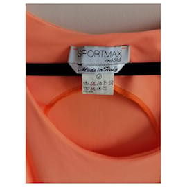 Sportmax-Dresses-Orange