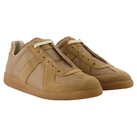 Maison Martin Margiela-Replica Sneakers - Maison Margiela - Chamois - Leather-Brown