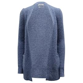 Marc by Marc Jacobs-CO Open Cardigan in Blue Cashmere-Blue