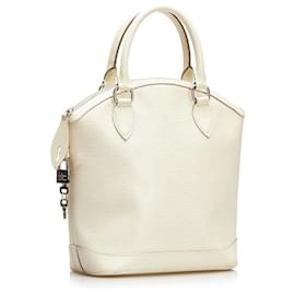 Louis Vuitton-louis vuitton Epi Lockit Vertical white-White
