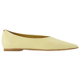 Octavia Flache Schuhe - Aeyde - Butter - Leder Gelb
