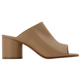 Maison Martin Margiela-Sandales Hannah - Maison Margiela - Chamois - Cuir-Marron