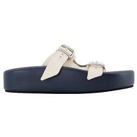 Maison Martin Margiela Sandali - Mm6 Maison Margiela - Blu - Pelle Blu