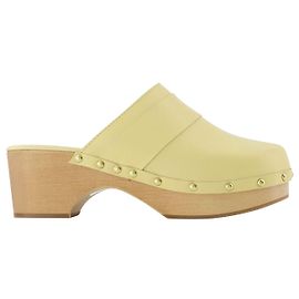 Bibi Clogs - Aeyde - Butter - Leder Gelb